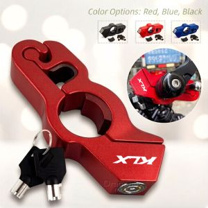 For Kawasaki KLX230 KLX 230 KLX300 KLX 300 140 Motorcycle & Bicycle Handlebar Lock Heavy Duty Steel Anti-Theft Lock for Outdoor
