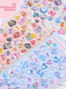 Shanle | 3D Animal Cartoon Crystal Relief Stickers for Kids Decoration