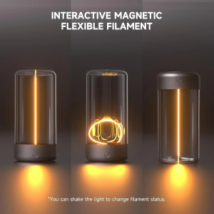 Portable Quantum Wire Ambient Magnetic Light Type-C Charging Eye Protection Function Bedroom Study Camping Christmas Gift