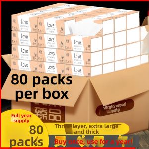 YUYOU | Bulk Pack Affordable Tissue Paper 80 Packs