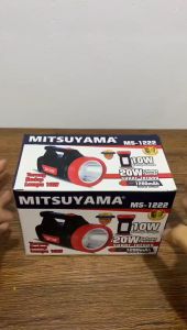 Senter LED Super Terang Mitsuyama 20W + Lampu 10W MS-1222