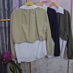 (7QUEEN) KEMEJA BOMBER IMPORT-KEMEJA IMPORT-KEMEJA WANITA