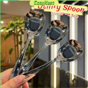 C.N. Stainless Steel Soup Spoon Large Capacity Long Handle Public Tablespoons Kitchen Tableware
