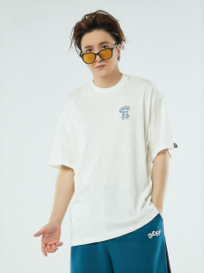 dangerouspeople | Casual Loose Short Sleeve Plain Couple T-shirt