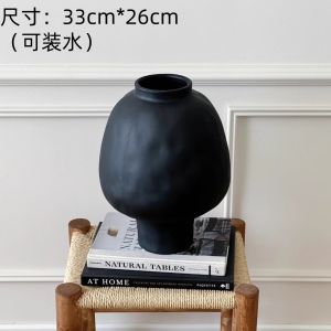 Vase Hoa Gốm Sứ Trắng Pháp Phong Cách Nhật Bản Giản Dị Sang Trọng Cổ Điển Trang Trí Phòng Khách Nhà Bếp Bàn Ăn Quà Tặng
