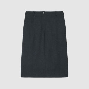 ICICLE | Winter Wool Flannel Knee-length Skirt