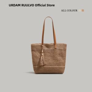 URCDN RDALVO | Casual Simple Large Capacity Rattan Bag