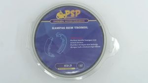 Kampas Rem Tromol Vega ZR - Kanvas Kanvas Brake Shoe Breakshoe Rem Rim Tromol Belakang Yamaha Jupiter Z1