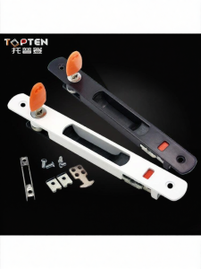 FENGHONGTAO | Single Sided Aluminum Sliding Door Lock with Key