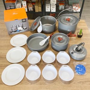 Fire Maple ชุดหม้อแคมป์ปิ้ง เดินป่า FMC-212 Cookware 4 คนขึ้นไป