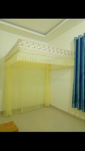 A99 Trọn bộ Khung + Màn Mùng Khung Vuông Cung Đình ren lạnh khung inox cao cấp hàng loại 1