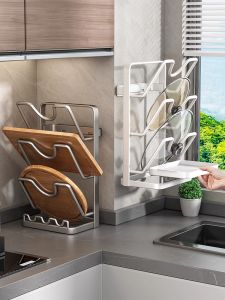youqin | Multipurpose Wall-Mounted Kitchen Storage Rack
