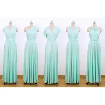 Buy Mint Green Semi Formal Dress online Lazada .ph