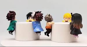 Bandai | Demon Slayer Hippers Blind Box Mini Action Figures Collectible Decoration Kids Toys Mystery Boxes Children Birthday Gifts