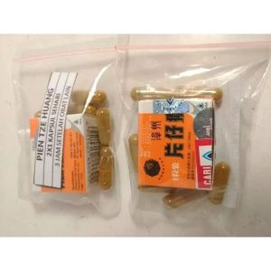 Pien Tze Huang Asli Original Free Tumbuk 6 Kapsul Obat Pasca Operasi