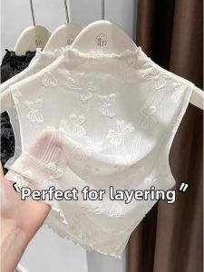 Sleeveless Half-Neck Base Layer Tank Top