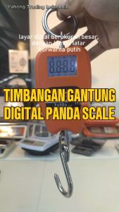 Timbangan Gantung Digital 200kg Pocket Portable C-200 200kg Akurasi 50g PANDA SCALE