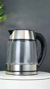 GELAIBO Electric Kettle Large-Capacity 1.8-Liter Glass Kettle One-Button Boiling Water Automatic Shutdown Anti-Dry Function