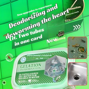 Sewer Deodorizer Kitchen Pipe Dredging Agent Pipe Cleaning Sewer Deodorizing Anti-Odor Deodorizer Kitchen Bathroom Universal