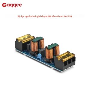 Mô-đun Lọc Nhiễu EMI Nguồn Điện Hai Cấp Tần Số Cao 6A 25A Mạch Lọc Thông Thấp Cho Mạch Tích Hợp