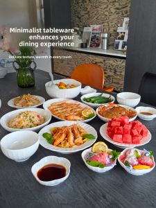 JINGDITAOCI | Luxury Elegant Ceramic Tableware Set