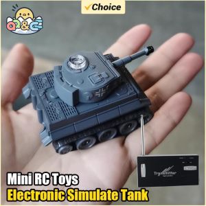 Mini RC Car Kids Toy Remote Control Tank Radio-Controlled Clawer Small Simulate Tank Model Electronic Toys for Children Gifts
