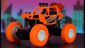 4WD Remoted Control Climbing Off-Road Drift Stunt Monster Truck Car with Light Water Spray Toy for Kids