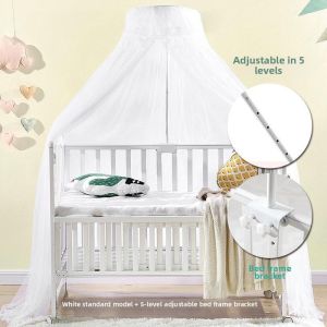 NAIFUNA | Adjustable Infant Bed Mosquito Net with Stand Free-standing