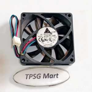 Quạt 7Cm Cao 1.5Cm / Điện áp DC 12V Quạt 3 dây đầu 3 Pin (Fan tháo máy LK)