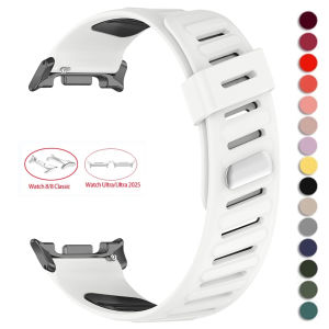Strap For Samsung Galaxy Watch 8 9 40mm 44mm 8Classic 46mm Women Men Silicone Bracelet for Galaxy Ultra 2025/7Ultra 47MM Band