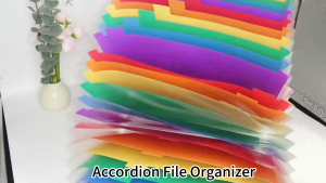 13/25 Pockets Accordion File Organizer for Home Office Expanding Folder A4 Paper Document Storage