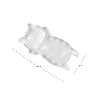 Cute Cat Ergonomic Silicone Gel Mouse Wrist Rest Soft Comfort Mouse Pad Cushion Soft For Office Home Desk Computer Mouse