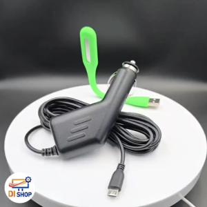 สายชาร์จกล้องติดรถยนต์ micro usb รุ่นใหม่ สายยาว3m free LED (price:99-)