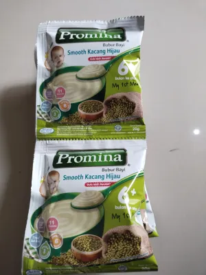 Bubur bayi Promina 6+ sachet isi 8 sachet x 20 gram