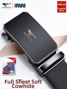 SEPTWOLVES | New Genuine Leather Belt