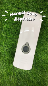 Dispenser soap liquid 280 Ml wall mounted manual Tempat sabun cuci tangan gantung - ZY 201W