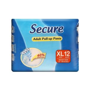 Secure Adult Diaper Pull-up Pants XL 12