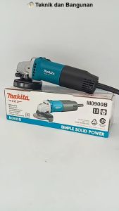 Mesin Gerinda Gurinda Tangan Angle Grinder Makita M0900B 4" (100mm)