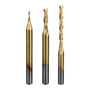 HUHAO | Coated Spiral Ball End Mill 3D Carving CNC Bit