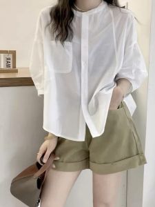 Women Fashionable Light Thin Casual Blouse