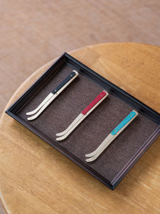 Anti-Scalding Alloy Tea Clipper Tea Cup Clipper Tweezers Kung Fu Tea Accessories Six Gentlemen of Tea Ceremony