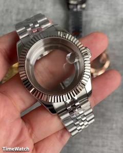 Vỏ Đồng Hồ Chống Nước NH35 36mm/39mm Dành Cho Dòng DATE JUST Với Vỏ Đồng Hồ Bằng Thép Không Gỉ Mặt Kính Sapphire Cho NH34 NH36 NH38 NH70 NH72 EAT2824 PT5000 SW200