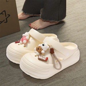 Giày Đế Dày Chống Trượt Mùa Hè Cho Nữ Giày Đi Biển Đế Dày Thoáng Khí Giày Đế EVA Thoải Mái Giày Đế EVA Chống Mùi