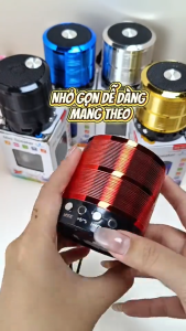 Loa Bluetooth WS-887 Kết Nối Không Dây pin sạc nghe nhạc giải trí âm thanh sống động dễ mang theo