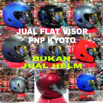 Flat visor kyt Kyoto / ink dynamic gratis rachet kyt Kyoto / rachet ink dynamic