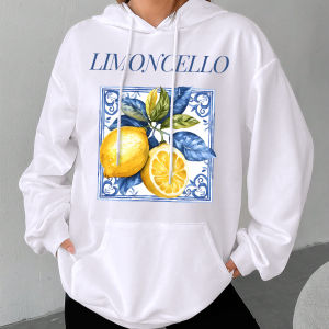 Limoncello Italian Lemon Blue Tile Art Print Patches for Clothes Iron-on Transfers Thermo-Stickers for Printing for Clothes/Bags
