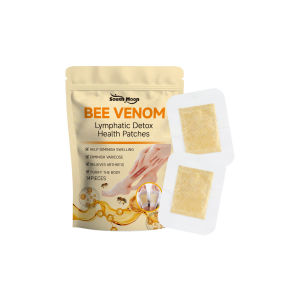 South Moon Bee Venom Body Shaping Patch Belly Slimming Weight Loss Detox Abdominal Relieve Stress Muscle Tighten Patches Bee Venom Patches Fast Burning Fat Bee Venom Lymphatic Patches Improve Stomach Lose Weight Detox Sticker for Women Men