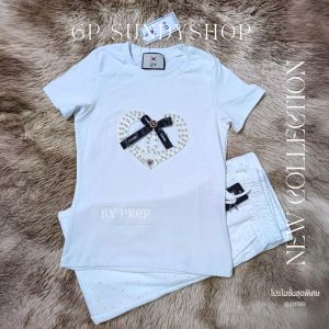 🔖ชุดงานป้าย U+ เสื้อตัวยาว🔖Set 2 ชิ้น