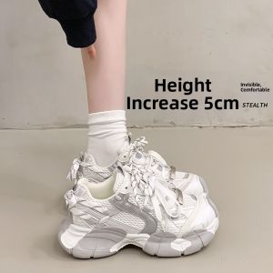 SHIYAN | Big Toe Thick Sole Breathable Wide Fit Height Increasing Womens Shoes