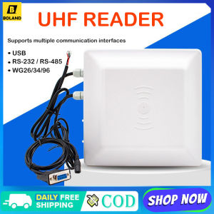 Boland UHF Reader แท็กอิเล็กทรอนิกส์แบบพาสซีฟระยะไกลการ์ด 915-6C หัวอ่านควบคุมการเข้าถึงเครื่องอ่านการ์ด 0-6เมตร
